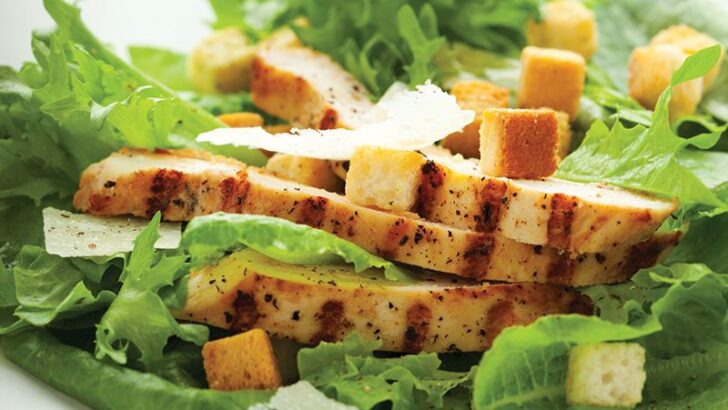 Izgara Hindi Göğüs Etli Salata