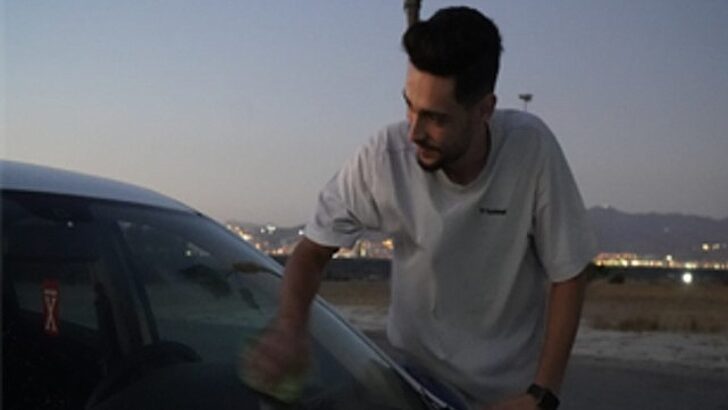 İzmir’de otomobilde sinema keyfi
