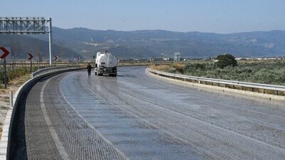 İznik Etraf Yolunda Son Dokunuş