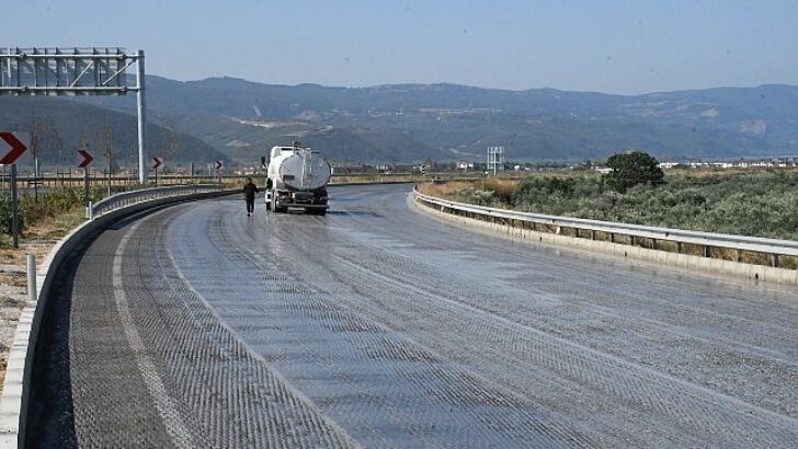 İznik Etraf Yolunda Son Dokunuş