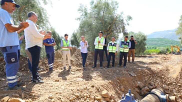 İZSU’dan Selçuk’a can suyu operasyonu