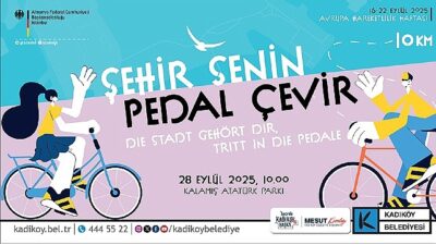 Kadıköy’de “Şehir Senin, Pedal Çevir” Aktifliği