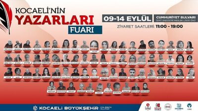 Kocaeli’nin müellifleri okurlarıyla buluşuyor