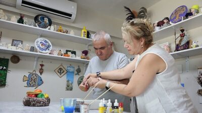 Konak Manisiz Ömür Köyü’nün çocuk yürekli ağabeyi