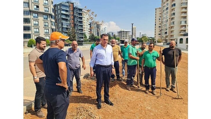 Lider Abdullah Özyiğit iki mahallede çalışmaları yerinde inceledi