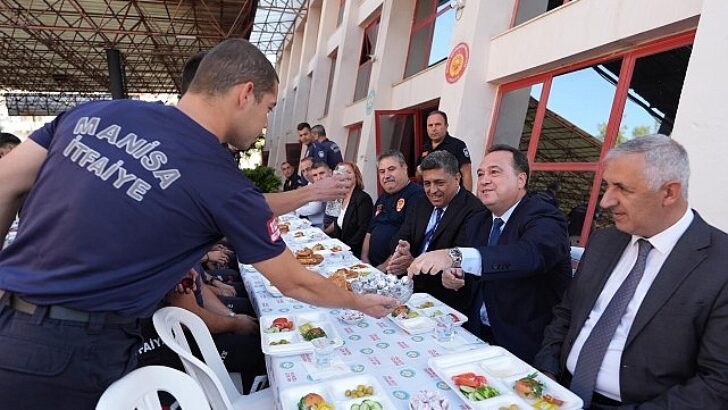 Lider Dutlulu’dan İtfaiyecilere Manalı Ziyaret
