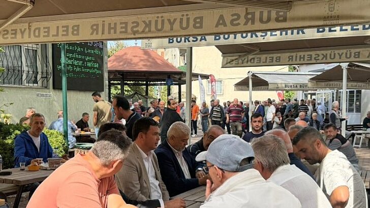 Lider Erkan Aydın’dan Gülbahçe Mahallesi’ne ziyaret