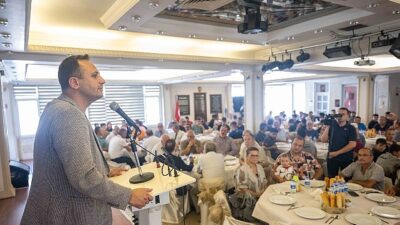 Lider Eşki sanayi esnafı ile buluştu