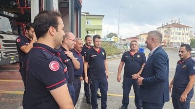 Lider Sezer Kahraman İtfaiyecilerin Haftasını Kutladı