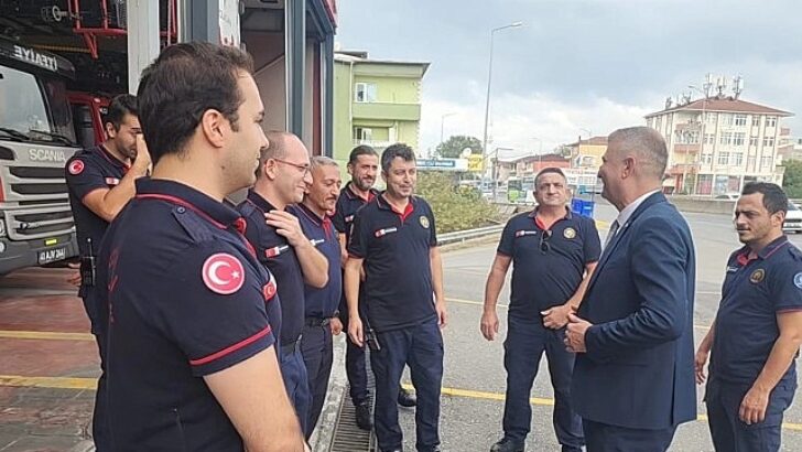 Lider Sezer Kahraman İtfaiyecilerin Haftasını Kutladı