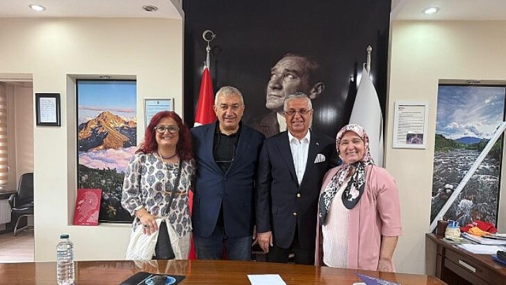Lider Topaloğlu’ndan Lider Çervatoğlu’na ziyaret