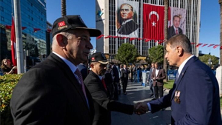Lider Tugay gazileri ağırladı