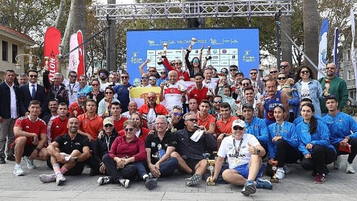 Mudanya, Avrupa Triatlon Balkan Şampiyonası’na mesken sahipliği yaptı