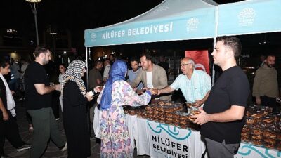 Nilüfer’de kandil geleneği mahallelerde yaşatıldı