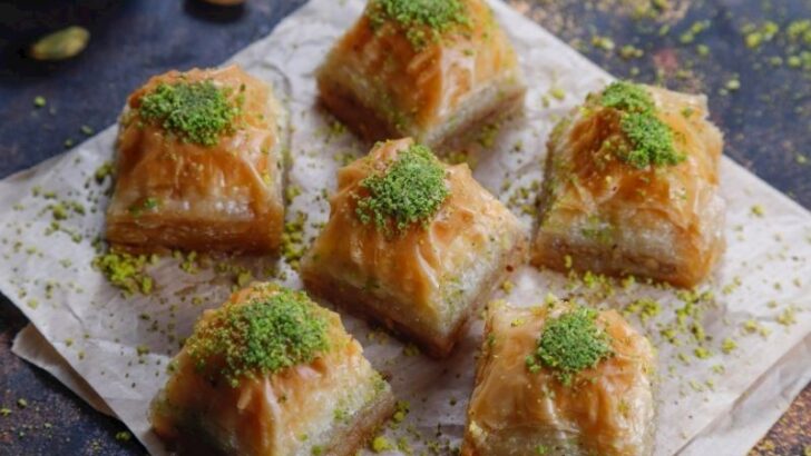 Oklavasız Baklava Tarifi
