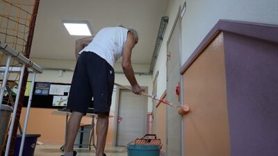 Okullara son 5 yılda 547 bin litre boya takviyesi