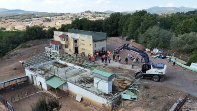 Ömerli Havzası’ndaki Kaçak Yapılar Kaldırıldı