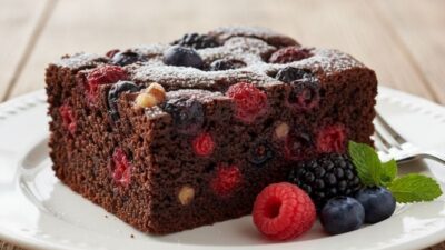Orman Meyveli Brownie Tarifi