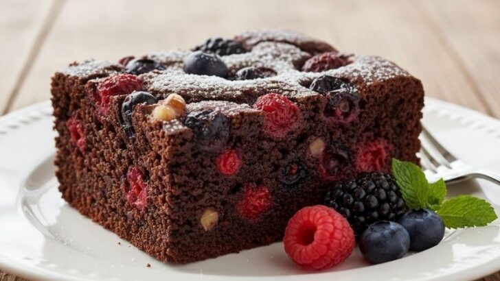 Orman Meyveli Brownie Tarifi
