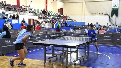 Osmangazi Belediyesi masa tenisine mesken sahipliği yaptı