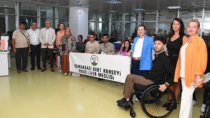 Osmangazi Belediyesi’nden engelli bireylere eğitim takviyesi