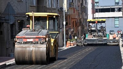 Osmangazi’de 160 ton asfalt döküldü
