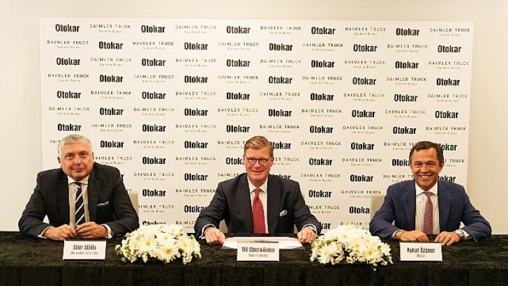 Otokar ve Daimler Buses Üretim Mutabakatı İmzaladı