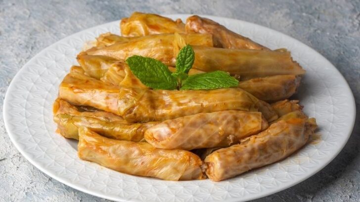 Porsiyonluk Lahana Dolması Tarifi