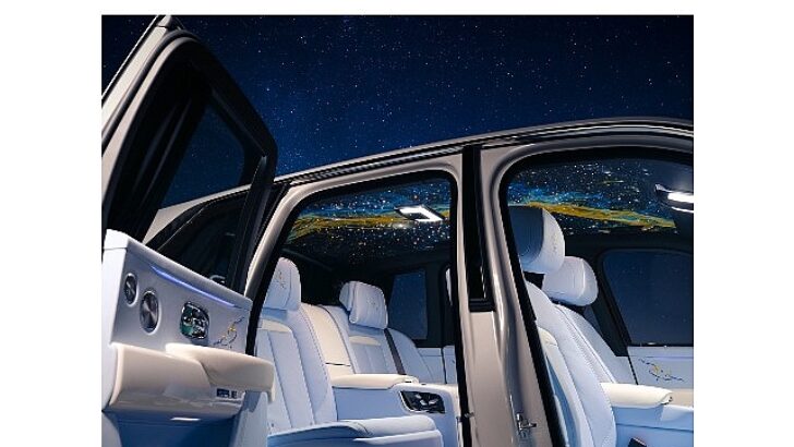 Rolls-Royce’dan uzayın dramasını kutlayan eşsiz tasarım; Cullinan Cosmos