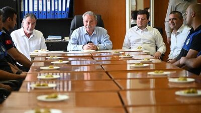 Salihli Belediye Başkanı Mazlum Nurlu, Zabıta Haftası’nda Zabıta İşçisiyle Buluştu
