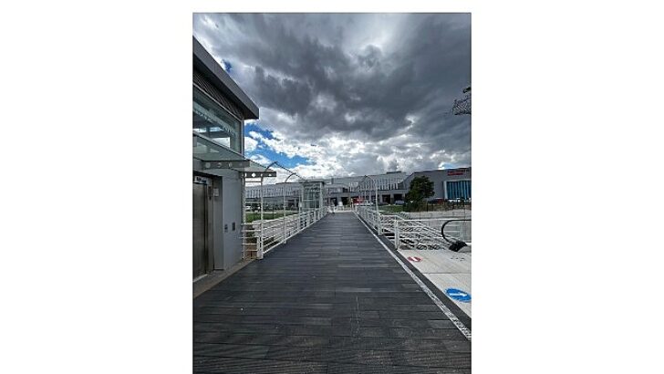 Şehir Hastanesi üst geçidinde hummalı çalışma