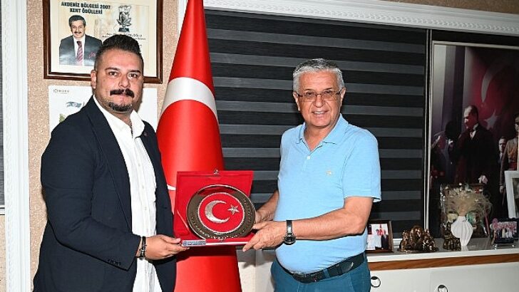 Sendika Başkanı Mutaf’tan Başkan Topaloğlu’na ziyaret