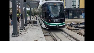 Stada gidecek tramvayda soğuk testler yapılıyor