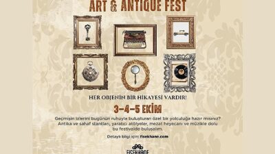 Tarihle buluşma noktası: Fişekhane’de ‘Art & Antiques Fest’