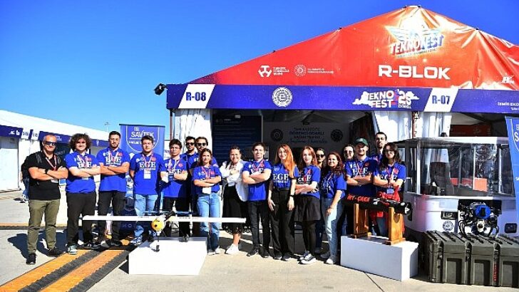 TEKNOFEST İstanbul’da Ege Üniversitesi ağır ilgi gördü