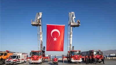 Tugay: Kahraman itfaiye işçimize minnetimiz büyük