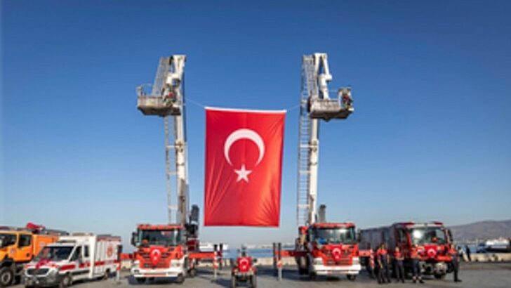 Tugay: Kahraman itfaiye işçimize minnetimiz büyük
