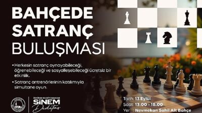 Üsküdar’da “Bahçede Satranç Buluşması” Gerçekleşecek