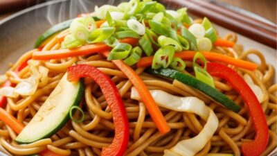 Yakisoba Sebzeli Tarifi