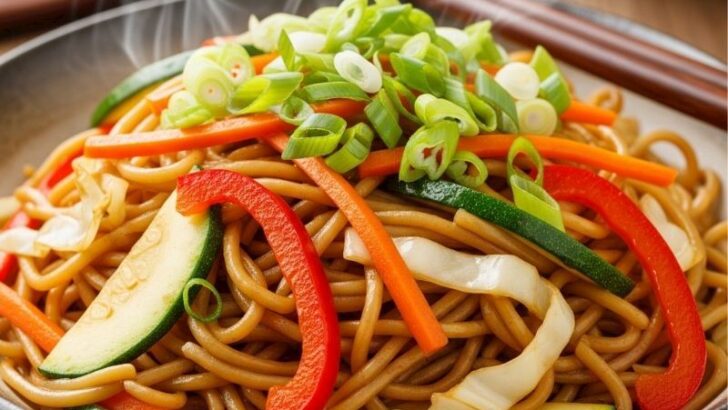 Yakisoba Sebzeli Tarifi