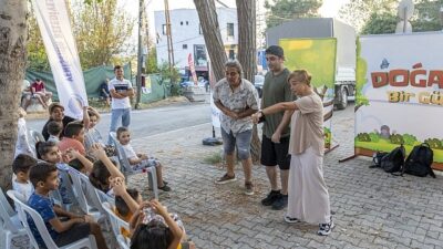 Yenişehir Belediyesi mahallelerde çocuklar için renkli etkinlikler düzenliyor