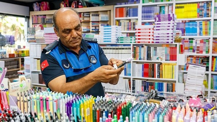 Yenişehir Belediyesinden kırtasiye kontrolü