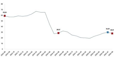 Yurt Dışı Üretici Fiyat Endeksi, Ağustos 2025