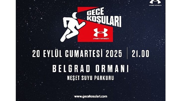 Yüzlerce koşucu, Under Armour Gece Koşuları’nda “Her Adımda Daha Fazlasını Başarmak” için Koşacak