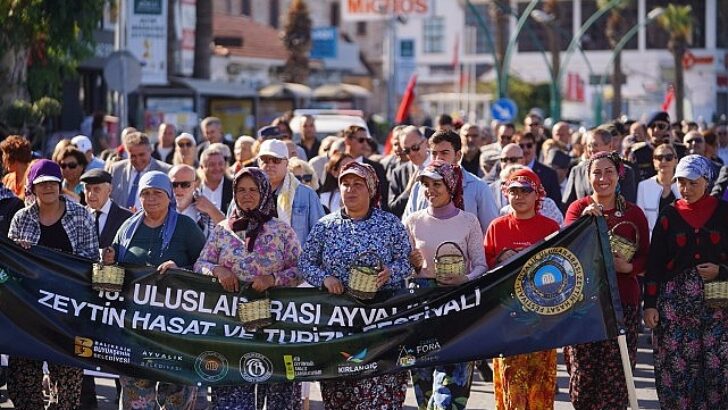 20. Ayvalık Memleketler arası Zeytin Hasat ve Turizm Şenliği Başlıyor…