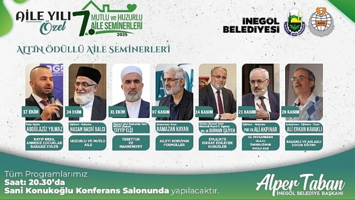 Aile Okulunda 7. Devir Başlıyor