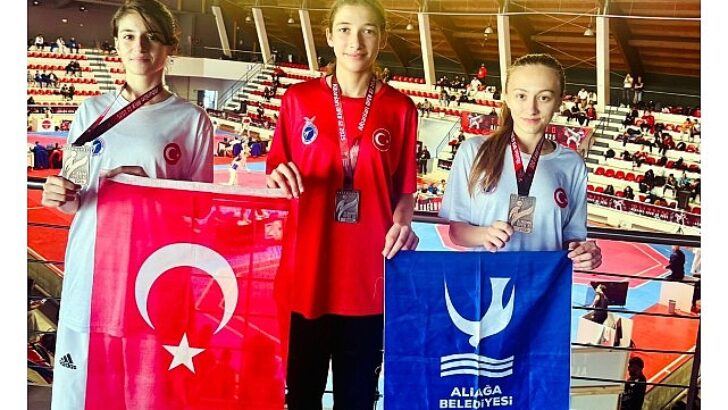 Aliağalı Taekwondocular Tiran’dan 3 Madalya İle Döndü