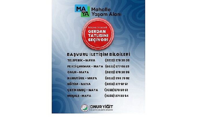 Balçova, Gerdan Tatlısı Müsabakasıyla Lezzet Dolu Bir Gün Yaşayacak