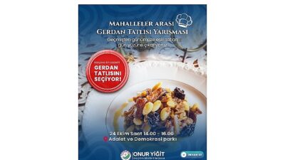 Balçova’da Unutulmuş Lezzet Gerdan Tatlısı ile Mahalleler Ortası Tatlı Rekabeti Başlıyor!
