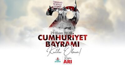 Belediye Liderimiz Rasim Arı’nın Cumhuriyet Bayramı İletisi